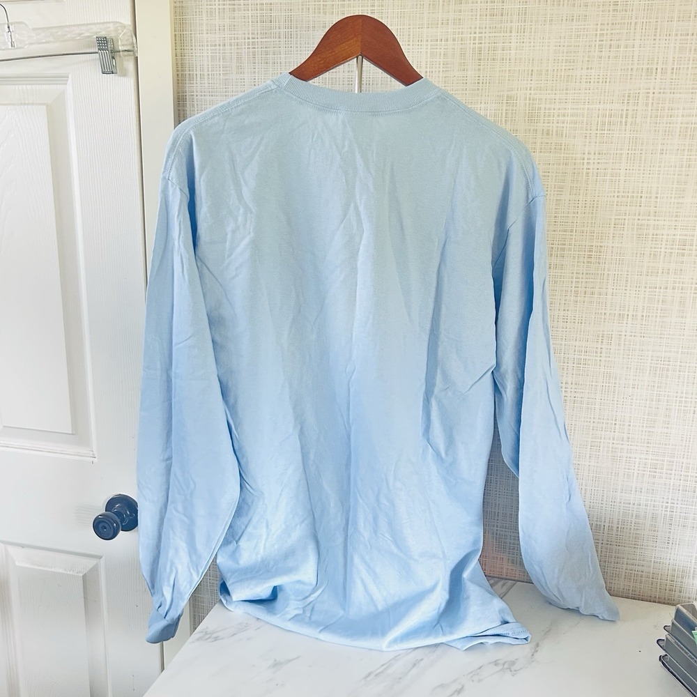UNC North Carolina Tarheels T-Shirt Large Licensed Collegiate Long Sleeves CCC - Picture 5 of 14